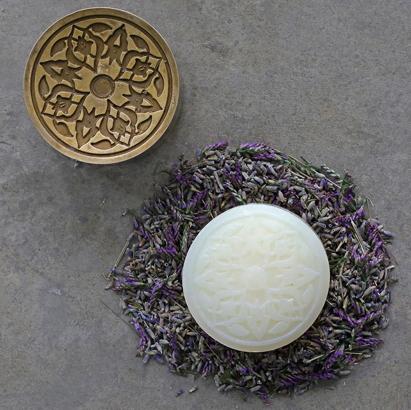Lavender Ma'amoul hand soap - relaxing natural hand wash with lavender essential oil - Lebanese artisan