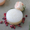 Rose of Damascus mini Ma'amoul soap - handcrafted uplifting travel-size soap - Lebanese artisan bath product